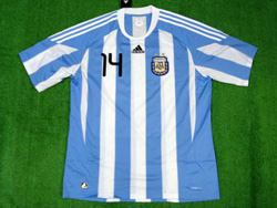 Argentina 2010 Home #14 MASCHERANO@A[`\@z[ }X`F[m