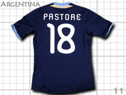 Argentina 2011 Away@#18 PASTORE A[`\@AEFC@nrGEpXg[