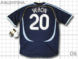 Argentina 2006 Away #20 VERON@A[`\@AEFC@x