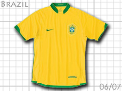 ブラジル代表 ユニフォームショップ 06 07 Brazil 国内販売の無い長袖も入荷です O K A