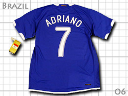Brazil 2006 Away #7 ADRIANO@uW\@AhA[m