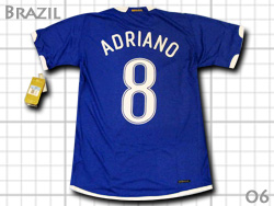 Brazil 2006 Away #8 ADRIANO@uW\@AhA[m