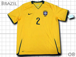 Brazil 2008 Home #2 JORGINHO Nike@uW\@z[@WW[j