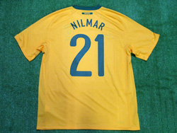 Brazil 2010 Home #21 NILMAR@uW\@z[@jE}[