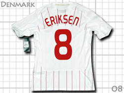 Denmark 2008 Away #8 ERIKSEN adidas@f}[N\@AEFC@GNZ@AfB_X