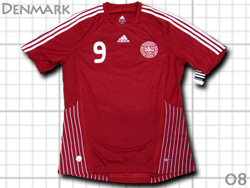 Denmark 2008 Home #9 Tomasson adidas@f}[N\@z[@_[Eg}\@AfB_X@624045