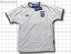 イングランド代表 Puma ユニフォームショップ 1999 01 00 02 England Home Away O K A