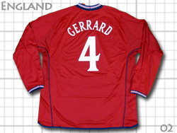 England 2001-2003 Away #4 GERRARD@COh\@AEFC@WF[h