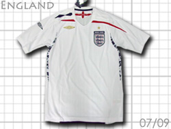 イングランド代表 2007-2009 ホーム ENGLAND ネーム・ナンバー単品販売 