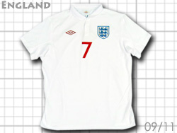 England 2009-2010 Home #7 BECKHAM@COh\@xbJ