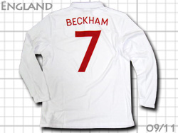 England 2009-2010 Home #7 BECKHAM@COh\@xbJ