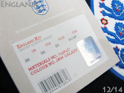 England 2012/2014 Away Umbro@COh\@AEFC@Au UDA6110A