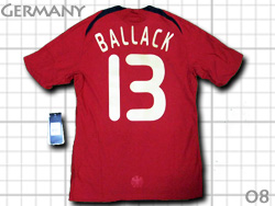 Germany EURO2008 Away #13 BALLACK adidas@hCc\@[08@AEFC@obN@AfB_X