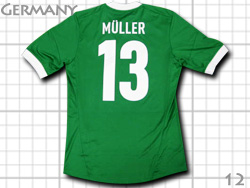 Germany Away 2012 #13 MULLER adidas@hCc\@AEFC@~[ AfB_X@X21412