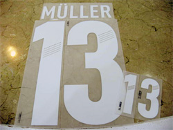 Germany Away 2012 #13 MULLER adidas@hCc\@AEFC@~[ AfB_X@X21412