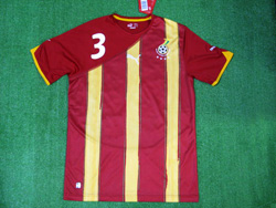 Ghana 2010 Away #3 A. GYAN ガーナ代表 アウェイ ブラックスターズ ギャン