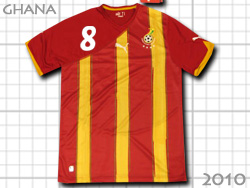 Ghana 2010 Away #8 ESSIEN ガーナ代表 アウェイ ブラックスターズ エシエン