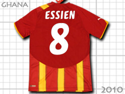 Ghana 2010 Away #8 ESSIEN ガーナ代表 アウェイ ブラックスターズ エシエン