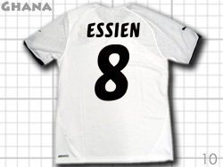 Ghana 2010 Home #8 ESSIEN ガーナ代表 ホーム ブラックスターズ エシエン