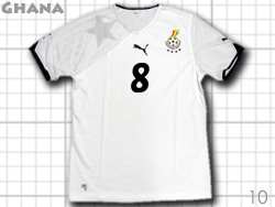 Ghana 2010 Home #8 ESSIEN ガーナ代表 ホーム ブラックスターズ エシエン