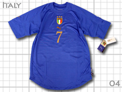 Italy Home 2004 #7 DEL PIERO イタリア代表 デルピエロ