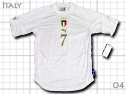 Italy away 2004 #7 DEL PIERO イタリア代表 デルピエロ