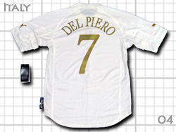 Italy away 2004 #7 DEL PIERO C^A\ fsG