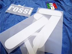Italy 2009 Home #17 Rossi　イタリア代表　ホーム　ロッシ
