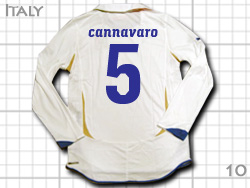 Italy 2010 Away #5 CANNAVARO　イタリア代表　アウェイ　カンナバーロ
