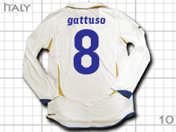 Italy 2010 Away #8 GATTUSO@C^A\@AEFC@KbgD[]