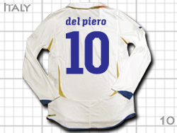 Italy 2010 Away #10 DEL PIERO　イタリア代表　アウェイ　デルピエロ
