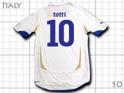 Italy 2010 Away #10 TOTTI　イタリア代表　アウェイ　トッティ