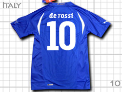 Italy 2010 Home #10 DE ROSSI　イタリア代表　ホーム　デロッシ