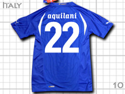Italy 2010 Home #22 AQUILANI　イタリア代表　ホーム　アクイラーニ