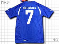 Italy 2010 Home #7 DEL PIERO　イタリア代表　ホーム　デルピエロ