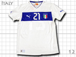 Italy EURO2012 Away #21 PIRLO Puma　イタリア代表　アウェイ　ユーロ12　アンドレア・ピルロ　プーマ