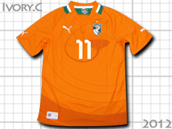 Cote D'IVOIRE 2012 Home #11 DROGBA Puma@R[gW{A[\@z[@efBGEhOo@v[}@740193