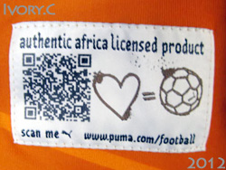 Cote D'IVOIRE 2012 Home Puma@R[gW{A[\@z[@v[}@740193