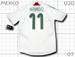 Mexico 2007 Away U20 World Cup Canada #11 CHICHARITO Hernandez　メキシコ代表　アウェイ　U20ワールドカップ・カナダ大会　ハビエル・チチャリート・エルナンデス