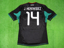 Mexico 2010 Away #14 Javier Hernandez 　メキシコ代表　アウェイ　ハビエル・エルナンデス