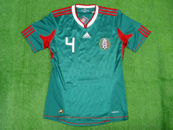 Mexico Home 2010 #4 R. MARQUEZ　メキシコ代表　ホーム　ラファエル・マルケス