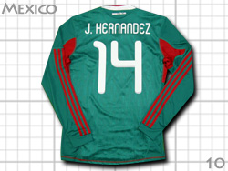 Mexico 2010 Home #14 Javier Hernandez 　メキシコ代表　ホーム　ハビエル・エルナンデス