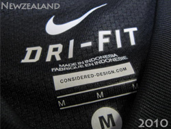 New Zealand 2010 Away "All whites" j[W[h\@AEFC()