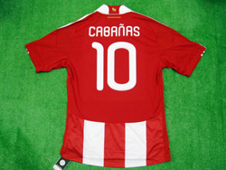 Paraguay 2010 home #10 CABANAS@pOAC\@z[@Jo[jX