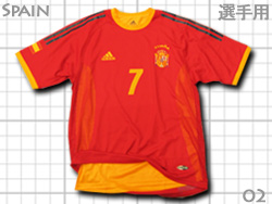 Spain 2002 Home Authentic #7 Raul@XyC\@z[@I[ZeBbN@E