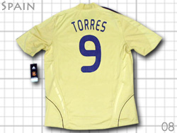 Spain 2008 Away adidas #9 TORRES@XyC\@AEFC@tFihEg[X@AfB_X