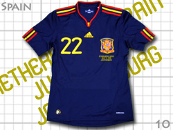 Spain 2010 Away #22 J. NAVAS 2010 World cup Final@XyC\@AEFC@wXXEioX@[hJbv