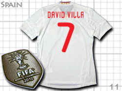 Spain 2010/2011 Away adidas V32523 #7 DAVID VILLA@XyC\@[hJbv`sI@AEFC@_rhErW