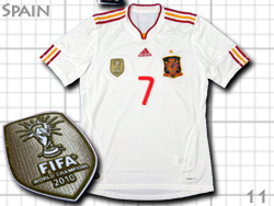 Spain 2010/2011 Away adidas V32523 #7 DAVID VILLA@XyC\@[hJbv`sI@AEFC@_rhErW