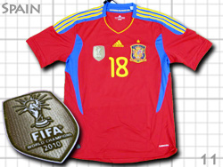 Spain 2010/2011 Home adidas #18 PEDRO @XyC\@[hJbv`sI@z[@yh@V14921